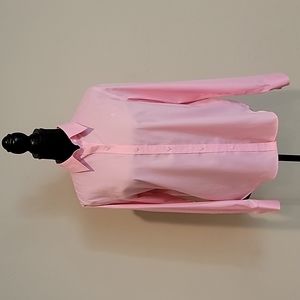 Ralph Lauren Long Sleeve Button Down Women's Shirt Size M Pink
